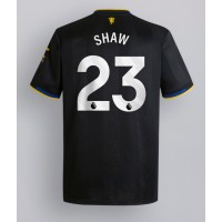 Manchester United Luke Shaw #23 Tretí futbalový dres 2025-26 Krátky Rukáv